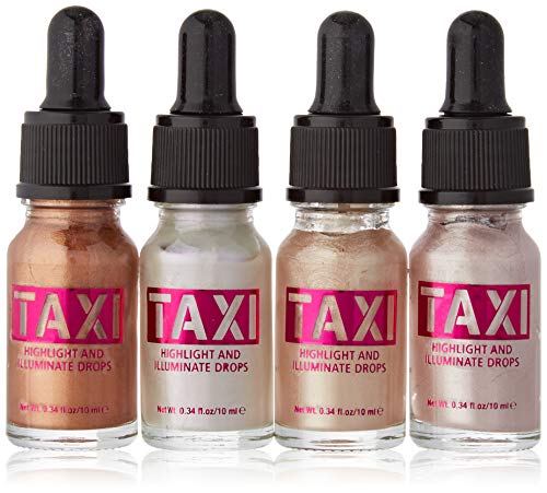 TAXI Highlight and Illuminate - Juego de gotas para rostro y cuerpo, 4 piezas, 205 g