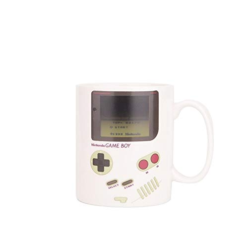 Tazas cafe Juego de taza de café Taza de café Taza de café creativa Taza que cambia de color Taza de cerámica divertida for café Tazas y tazas de viaje de café vajilla Mug Café Reutilizable y Ecológic