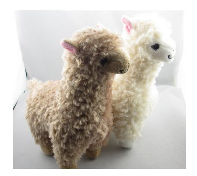 Tb_koop Cerca de 23 cm lindo animal animal alpaca pony hierba barro caballo caballo peluche de juguete muñeca