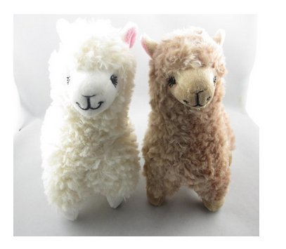 Tb_koop Cerca de 23 cm lindo animal animal alpaca pony hierba barro caballo caballo peluche de juguete muñeca