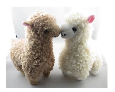 Tb_koop Cerca de 23 cm lindo animal animal alpaca pony hierba barro caballo caballo peluche de juguete muñeca
