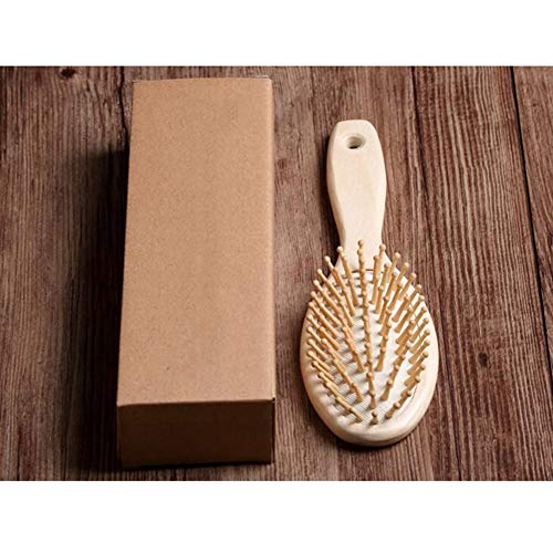 TD Peine De Masaje De Cuero Cabelludo Cuidado del Cabello Cabeza Bolsa De Aire Peine Anti Estático Colchón De Aire Peine De Madera