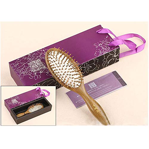 TD Sándalo Verde Peine De Colchón De Aire Peluquería Bolsa De Aire Peine De Masaje Peine Hembra Peine De Madera