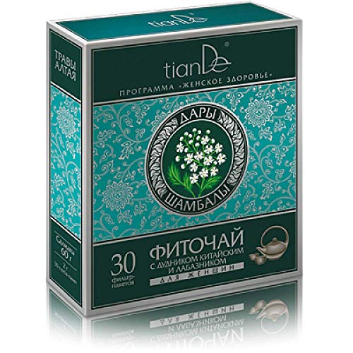 Té de hierbas chinas, tianDe 123913, 30x2g"Shambhala Gifts" para mujeres
