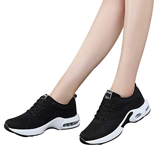 Tefamore Mujer Zapatillas Zapatillas de Deportivos de Running Sneakers para Correr y Asfalto Aire Libre Calzado Gimnasia Ligero Deportivo Zapatos