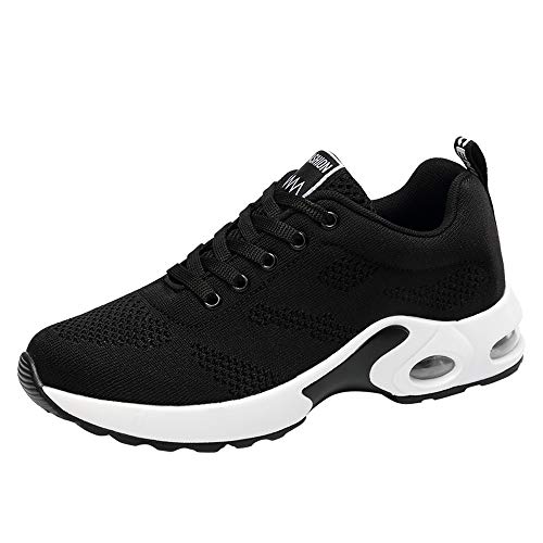Tefamore Mujer Zapatillas Zapatillas de Deportivos de Running Sneakers para Correr y Asfalto Aire Libre Calzado Gimnasia Ligero Deportivo Zapatos