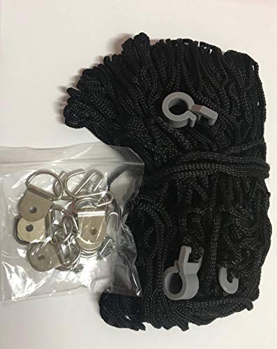 Tekshopping® - Red separadora de malla ancha para el transporte de animales (perros y gatos) en el coche, 120 × 90 cm 