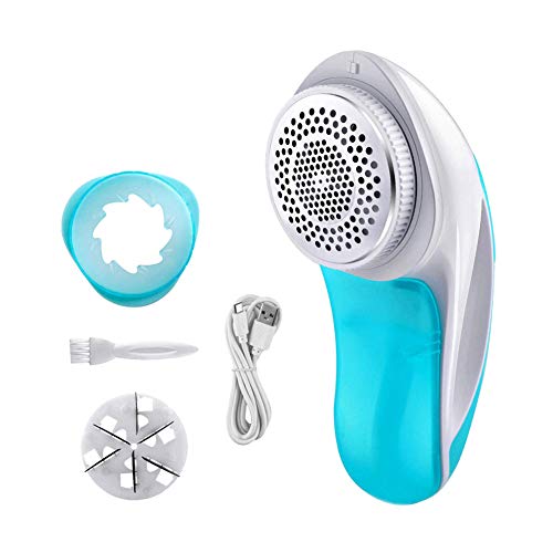 Tela máquina de afeitar removedor de la pelusa, suéter eléctrica máquina de afeitar de alta velocidad portátil de forma rápida y eficaz Eliminar la pelusa/Lint/píldoras/Blan