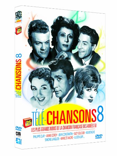 Télé-chansons 8 : les plus grands noms de la chanson française des années 50 [Francia] [DVD]