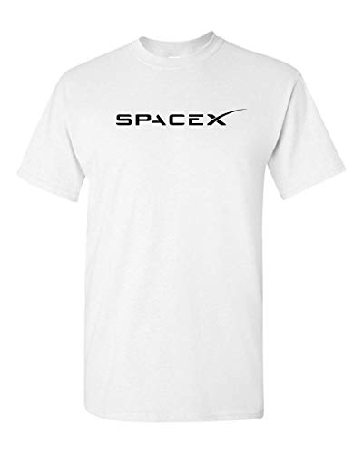 Tengyuntong Camisetas y Tops Hombre Polos y Camisas, Camiseta Spacex - Exploración Espacial - Camiseta de Astronauta