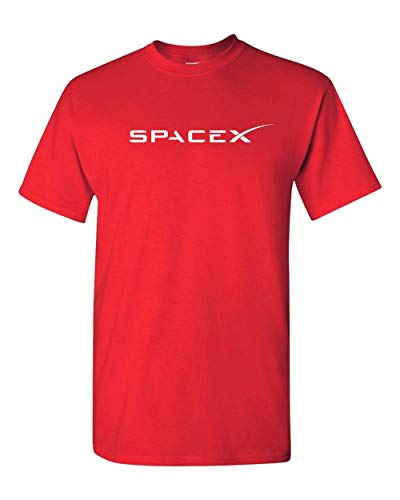 Tengyuntong Camisetas y Tops Hombre Polos y Camisas, Camiseta Spacex - Exploración Espacial - Camiseta de Astronauta
