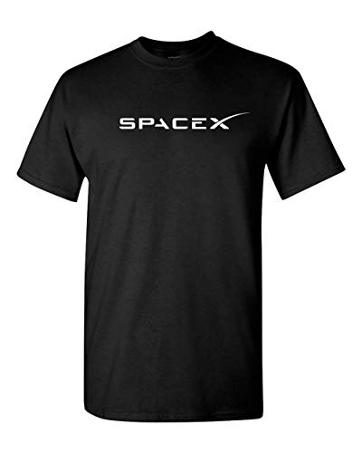 Tengyuntong Camisetas y Tops Hombre Polos y Camisas, Camiseta Spacex - Exploración Espacial - Camiseta de Astronauta