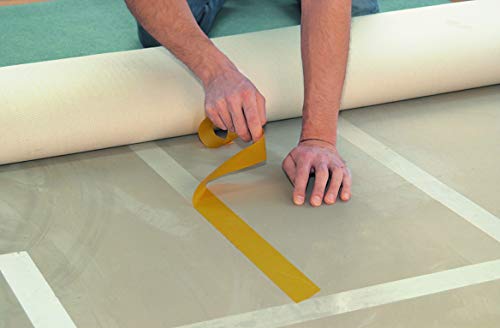 Tesa TE05671-00000-11 Cinta doble cara Extra fuerte 10m x 50mm beige, Standard