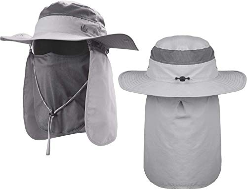 The Friendly Swede Sombrero de Pescador para Actividades al Aire Libre con Inserciones de Red (Pack de 2)