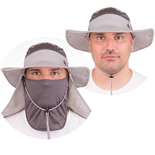 The Friendly Swede Sombrero de Pescador para Actividades al Aire Libre con Inserciones de Red (Pack de 2)