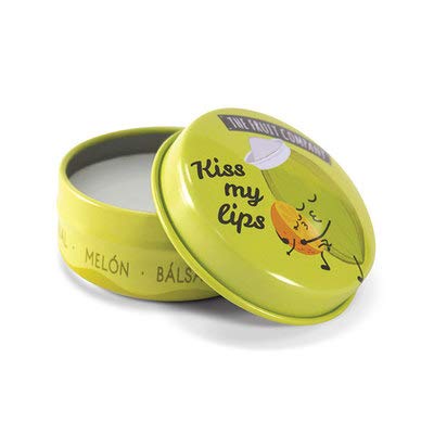 The Fruit Company Kiss My Lips - Bálsamo labial con melón, 10 gr, 1 unidad