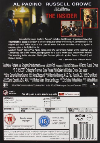 The Insider [Reino Unido] [DVD]