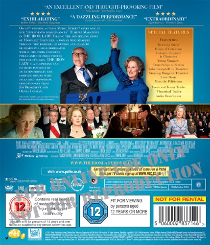The Iron Lady - Double Play (Blu-ray + DVD) [Reino Unido] [Blu-ray]