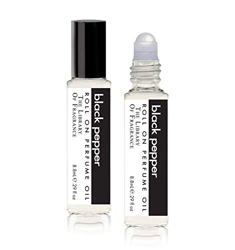 The Library of Fragrance Roll On Perfume Black Pepper - 8.8 ml.