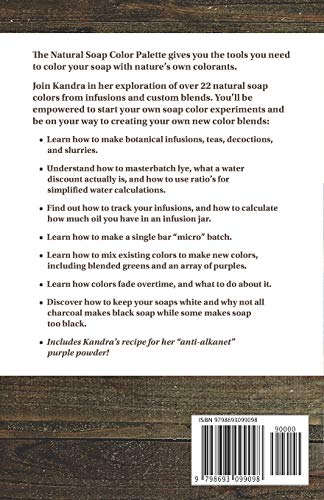 The Natural Soap Color Palette: A soapmaker's guide to color blending and experimenting with natural colors.