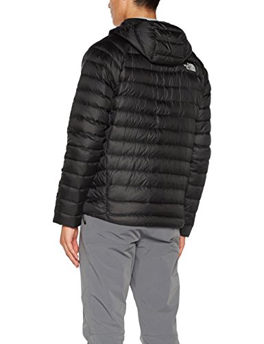 The North Face M Trevail - Chaqueta con Capucha para Hombre, Negro (TNF Black/TNF Black), M