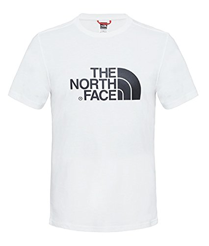 The North Face T92TX3 Camiseta Easy, Hombre, Blanco (Tnf White), S