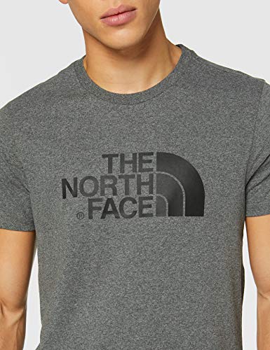 The North Face T92TX3 Camiseta Easy, Hombre, Multicolor (Tnfmdgyhtr (Std)), L