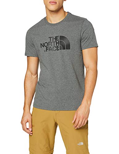 The North Face T92TX3 Camiseta Easy, Hombre, Multicolor (Tnfmdgyhtr (Std)), L