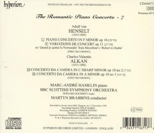 The Romantic Concert Piano Vol.7