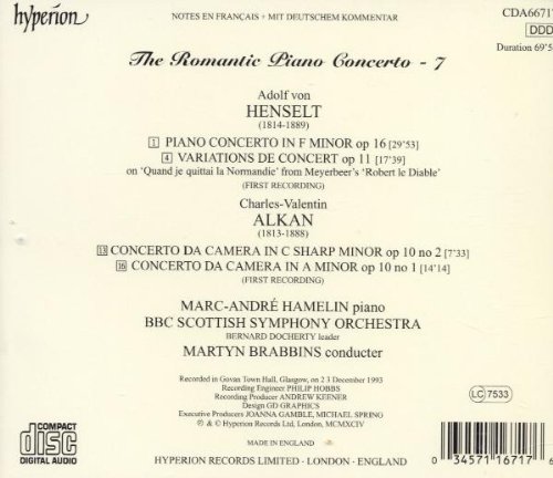 The Romantic Concert Piano Vol.7