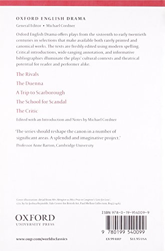The School for Scandal and Other Plays (Oxford World’s Classics)