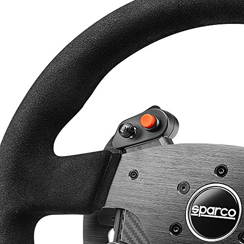 Thrustmaster TM Rally Wheel AddOn Sparco R383 Mod (Steering Wheel AddOn, 33cm, Suede, PS4 / PS3 / Xbox One / PC)