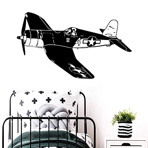 Tianpengyuanshuai Inicio Helicóptero Vinilo Cocina Pegatinas de Pared Calcomanías de Papel Tapiz Decoración de Dormitorio Vinilo -28x48cm