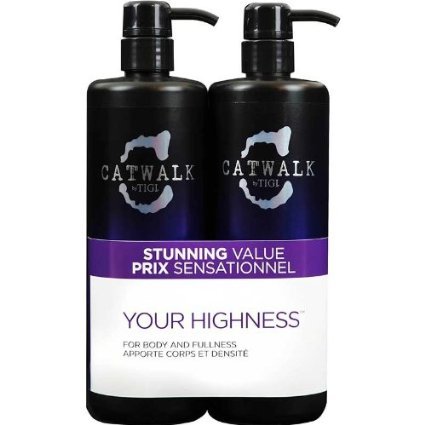 TIGI CATWALK Your Highness Shampoo 750ml + Conditioner 750ml TWEEN DUO