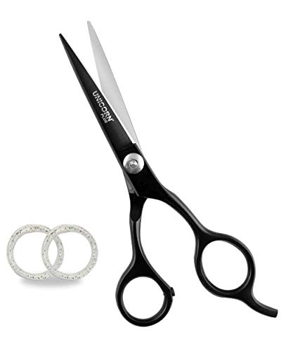 Tijeras de peluquería Tijeras de peluquero de acero inoxidable Elegantes peluquería y tijeras para cortar el cabello 6 pulgadas