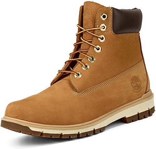 Timberland Radford 6 Inch Waterproof, Botas Chukka para Hombre, Amarillo Wheat Nubuck, 42 EU