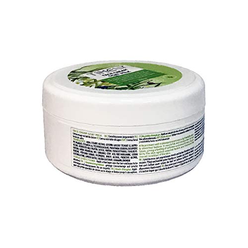 Timely - Crema facial hidratante de leche de cabra con proteínas de leche y vitamina E, 100 ml