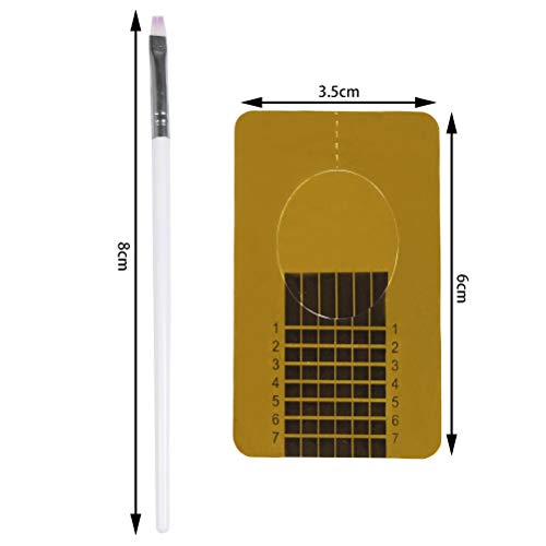 TIMESETL 3 colores Gel de construcción, gel de extensión de uñas Gel para fortalecer las uñas Gel UV Set de manicura para uñas Conjunto de capa superior mate Conjunto de capa base Gel Esmalte