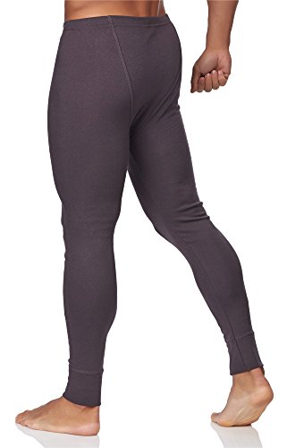 Timone Calzoncillos Largos Ropa Térmica Hombre (Grafito, XXL)
