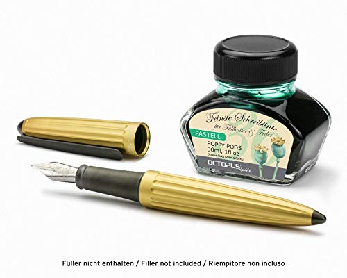 tinta para pluma estilográfica Pastel Mint"Poppy Pods" 30ml, tinta para escribir, tinta para caligrafía