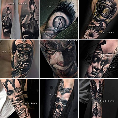 Tinta para tatuaje - KIT 6 COLORS 0.5oz (15ml) - VIKING INK USA - Los mejores colores y negros en tintas para tatuaje del mercado - VEGANAS
