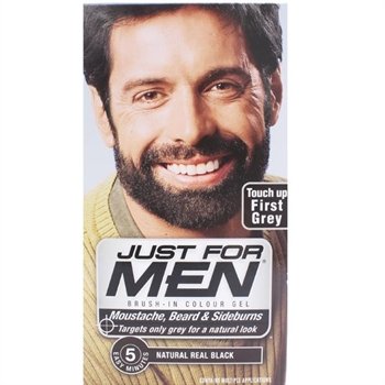 Tinte para barba, bigote y patillas Just For Men Real Black M 55