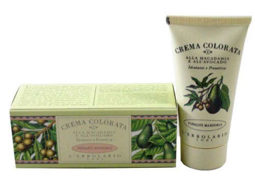 Tinted Face Cream (Crema Colorata) with Macademia Nut and Avocado-Almond (Mandorla) Shade by L'Erbolario Lodi by L'Erbolario Lodi