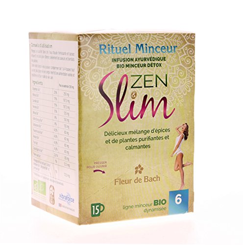 Tisana Rituel Minceur Zen & Slim – tranquilas y Stress – 15 Bolsas Bio