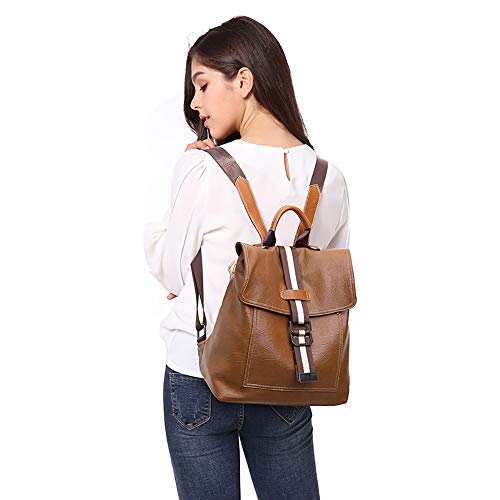Tisdaini Bolsos Mochila Mujer Moda antirrobo Casual Viaje Escolar Bolso