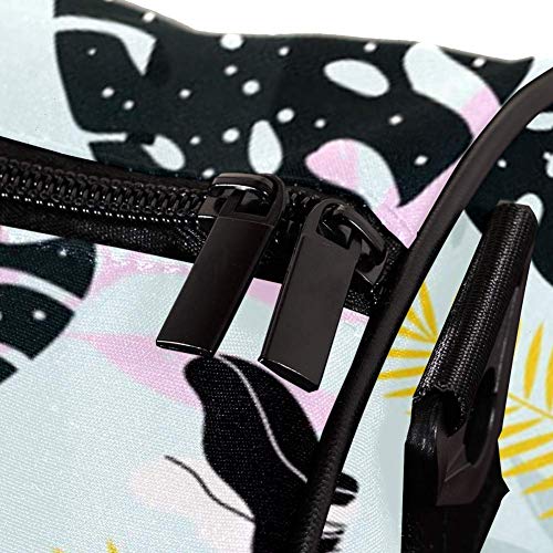 TIZORAX Bolsa de lona para mujeres hombres Cactus y palmas de dejar deportes gimnasio bolsa de mano fin de semana para pasar la noche bolsa de viaje al aire libre equipaje bolso