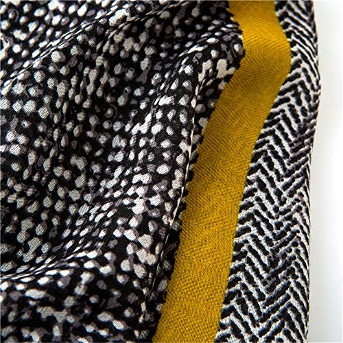 Todas Las Estaciones Bufanda De Algodón Y Lino Para Mujer Estampado De Serpiente Leopardo Con Flecos Chal Protector Solar De Viaje Bufanda De Seda Vacaciones En La Playa Oficina Diaria