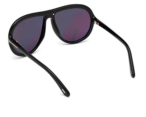 Tom Ford Gafas de Sol CYBIL FT 0768 BLACK/SMOKE 60/16/135 hombre