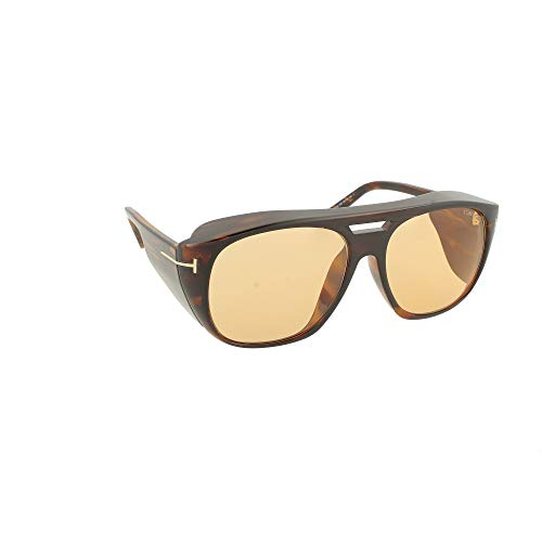 Tom Ford Gafas de Sol FENDER FT 0799 DARK HAVANA/YELLOW 59/16/145 hombre