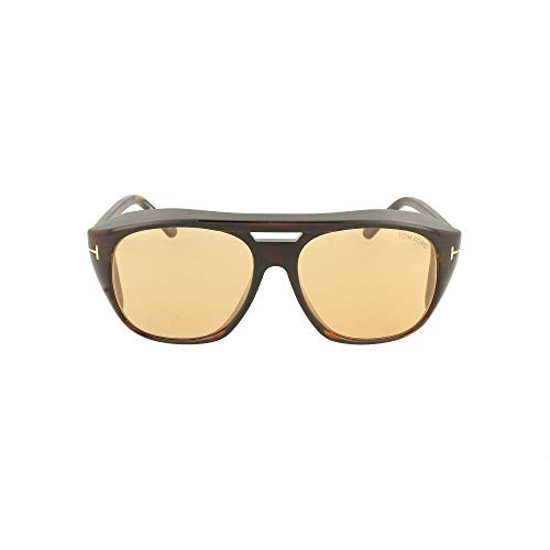 Tom Ford Gafas de Sol FENDER FT 0799 DARK HAVANA/YELLOW 59/16/145 hombre